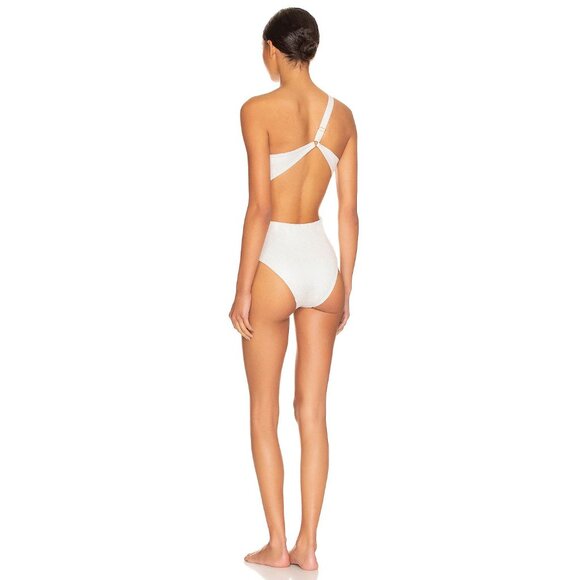 BOAMAR Olivia One Piece in White Sparkle Shine - Picture 3 of 4